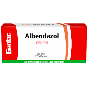 ALBENDAZOL TAB 200 mg CJAX2 – GENFAR drogueria la de todos Colombia