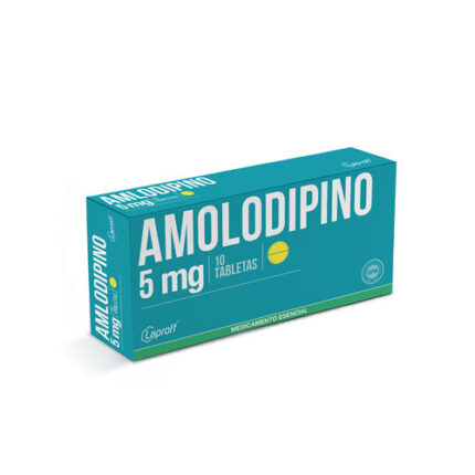 AMLODIPINO TAB 5 mg X CJAX10 - LAPROFF drogueria la de todos Colombia