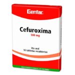 CEFUROXIMA 500 MG CAJA X 10 TABLETAS - GENFAR drogueria la de todos Colombia