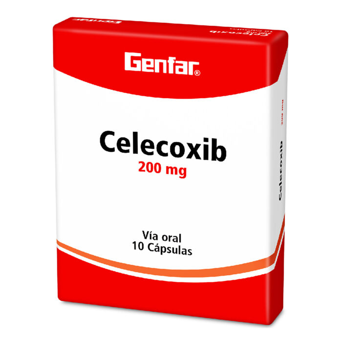 CELECOXIB 200 MG X 10 CAPSULAS - GENFAR drogueria la de todos Colombia