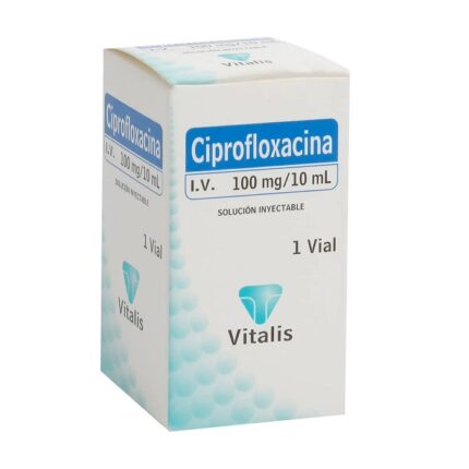 CIPROFLOXACINA 100 MG10 ML SOLUCION INYECTABLE drogueria la de todos Colombia