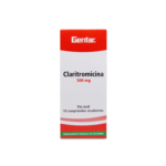 CLARITROMICINA 500 MG CAJA X 10 TABLETAS - GENFAR drogueria la de todos Colombia