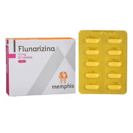 FLUNARIZINA 10 MG CAJA X 20 TABLETAS - MEMPHIS drogueria la de todos Colombia