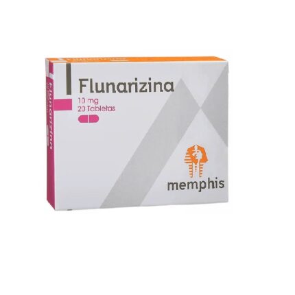 FLUNARIZINA 10 MG CAJA X 20 TABLETAS - MEMPHIS drogueria la de todos Colombia