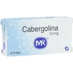 Cabergolina MK 0.5 mg Caja X 4 Tabletas