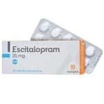 ESCITALOPRAM 20 MG X 30 TAB  -MEMPHIS