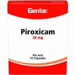Piroxicam Genfar 20 Mg Caja Con 10 Cápsulas