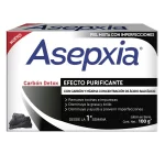 Asepxia Jabon Facial Antiacne Carbon 100 G