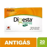 DIGESTA SIMETICONA 250MG CAPSULA BLANDA