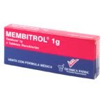Membitrol  tinidazol 1g Caja Con 4 Tabletas Recubiertas