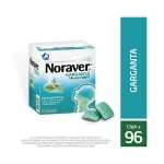 Noraver Garganta Cereza Tm 10Gr Caja X 12 Tabletas