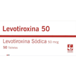 Levotiroxina sódica 50 Mcg Caja 50 Tabletas