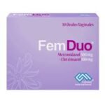 Femduo 500 + 100 Mg Caja Con 10 Óvulos Vaginales