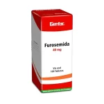 FUROSEMIDA 40 Mg Caja Con 100 Tabletas