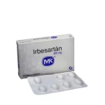Irbesartán 300 mg Caja Con 14 Tabletas