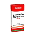 Metformina Clorhidrato 850 mg Caja Con 30 Tabletas