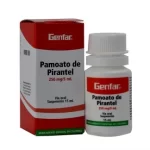 Pamoato De Pirantel 250 Mg/ 5 Ml Caja Con Frasco Con 15 Ml