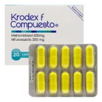 Krodex F Compuesto 600 / 200 mg Caja Con 20 Cápsulas